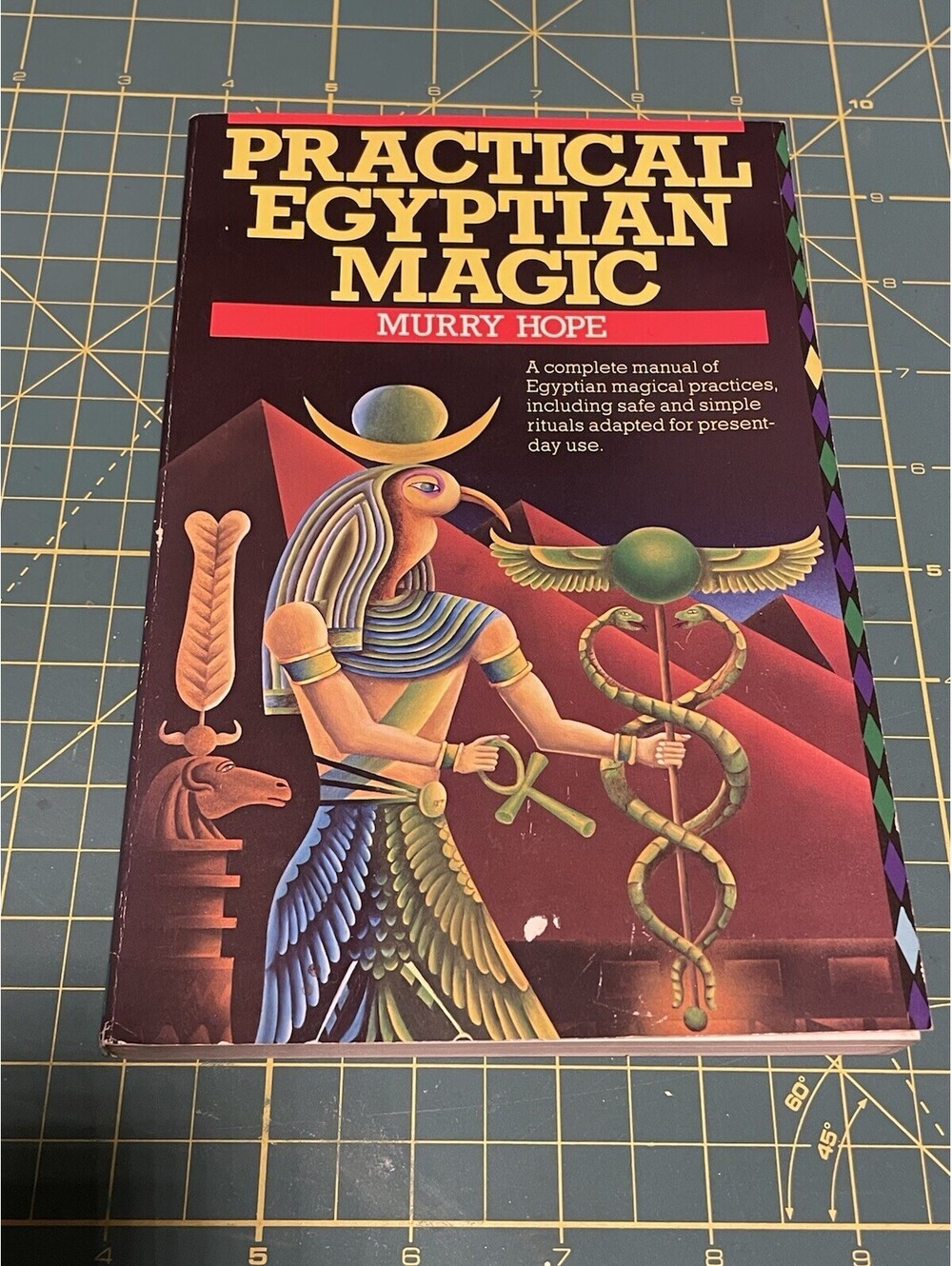Rare Practical Egyptian magic by Murry Hope 1984 Paperback 3 Rd Ed. Nice!!!